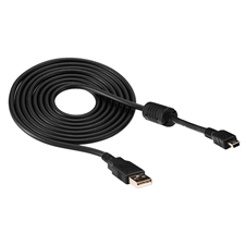 Clearone CBL-USB/mUSB - USB A – miniUSB B Cable with Ferrite Ring