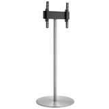 Vogels PFF 1560 is a floor stand for 19–55'' displays. Distance to the display's center: 1587 mm. Maximum load: 40 kg. Silver color.