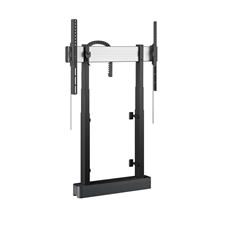 Vogels RISE 2008 Black - Motorized lift for a 65–86" display, floor and wall installation, 80 mm/s, black