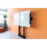 Vogels RISE A228 - 2x86" whiteboards set with adjustable hinges for a RISE floor stand or trolley