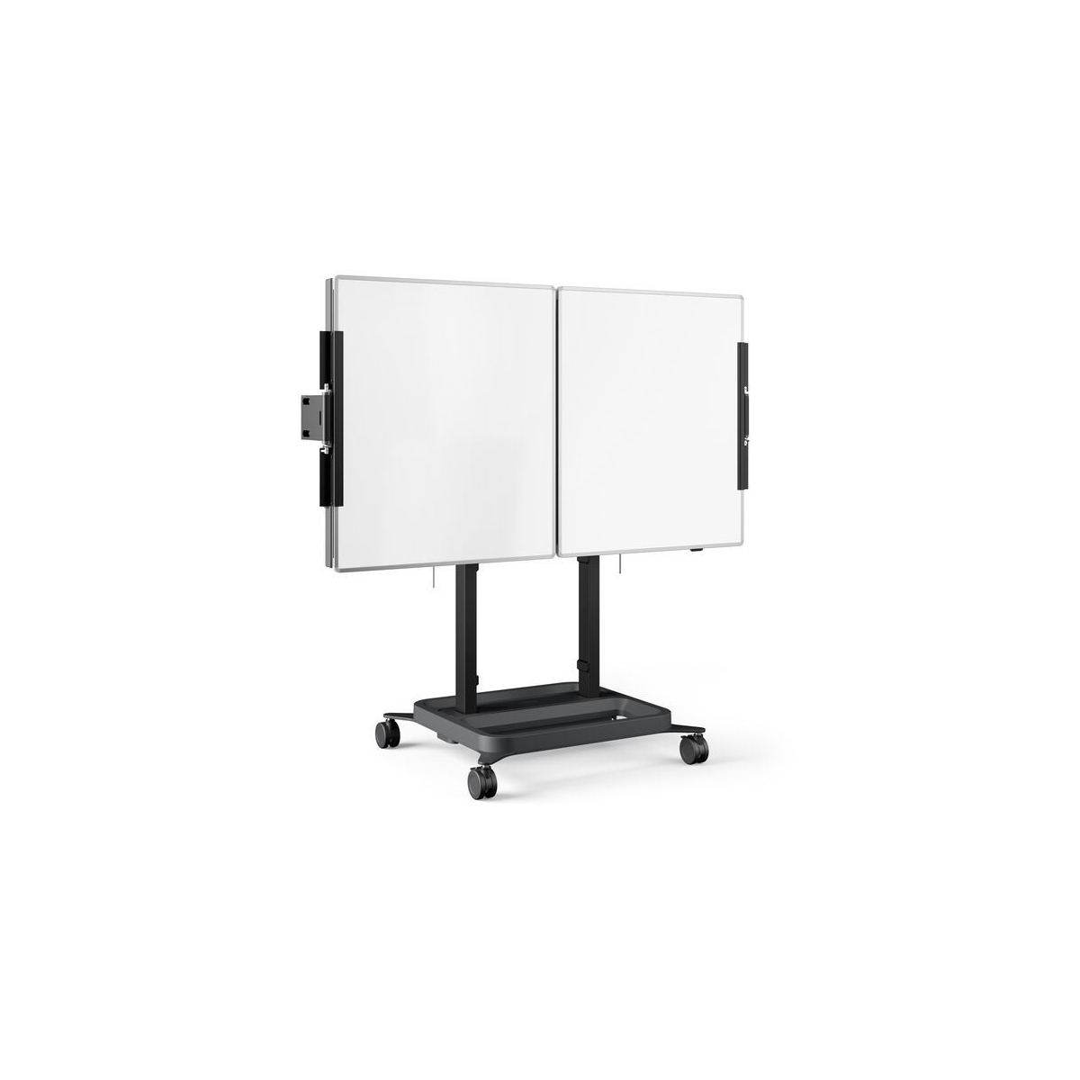 Vogels RISE A218 - 2x86" whiteboards set with adjustable hinges for a RISE floor-wall solution