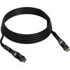 HFOC-300D-20 8K/120 HDMI 2.1 active hybrid cable (male-male) with detachable connectors, 20 m, Length: 20