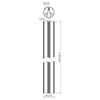 PUC 2115 Small Pole, Silver, 150cm, Length: 150, 3 image