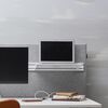 1004900201 Uniform Laptop Holder 02 - Shelf W390xD320 mm, white, Colour: White, 2 image