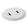 9355005201 Powerdot Mini 52 - 2 USB-C charger 30W, white, Connector Type: USB, Cable Length: 1.2, Colour: White, Frequency Rating: 50Hz
