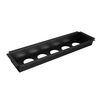 9002500409 Powerdot Tray 02 - Mounting tray for 5 Powerdots, black, Colour: Black