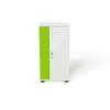 CHRGC-TB-32 iPad Charge and Store Desktop Charging Station, White/Lime Green, 11", UK, Plug Type: Uk
