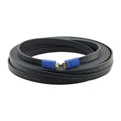 C-HM/HM/FLAT/ETH-3 FLAT HDMI with Ethernet (Male - Male) Cable, 0.9 m, Length: 0.9