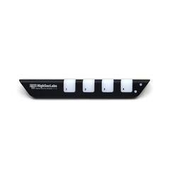 WR40-3 Remote Auxiliary Front Panel, RS-232, 4 Port, Black, White, 27.7 cm, For KM/KVM, Length: 27.7