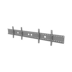 VMPU-100L-120 Wall Mount, 100% Solid Steel, Black, Support Dual Display up to 86"