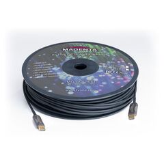 MG-AOC-662-70 HDMI 2.0 Active Optical Cable, HDMI – TypeA, Plenum, Black, 70m, Length: 70
