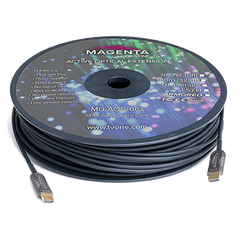 MG-AOC-663-50 HDMI 2.0 Active Optical Cable, HDMI – TypeA, Low Smoke Zero Halogen, Black, 50m, Length: 50
