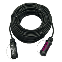MG-AOC-66A-10 HDMI 2.0 Watertight Armored Active Optical Cable, HDMI – TypeA, TPU, Black, 10m, Length: 10