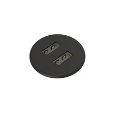 9353003009 Axessline Micro - 2 USB-A charger 10W, black, Connector Type: USB, Cable Length: 1.5, Colour: Black, Power Rating: 10W