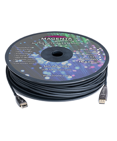 MG-AOC-883-20 Active Optical Cable, DisplayPort 1.4, Black, 20m, Low Smoke Zero Halogen, Length: 20