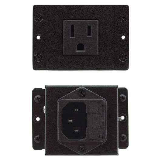 TS-2UC/U Dual Power Socket, Universal, 2xSocket, Version: 1x Universal / 2 USB, 2 image