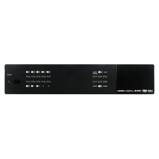 CPLUS-662CVEA 4K60 (4:4:4) 6x8 HDMI/Audio over HDBaseT Matrix with IR, RS-232, PoH (PSE), LAN & OAR, 3 image