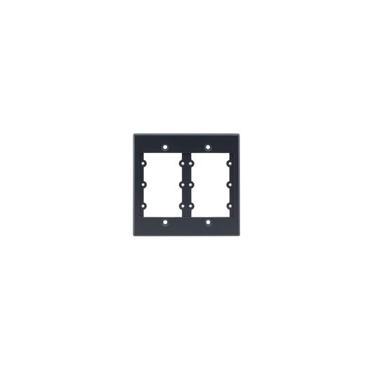 FRAME-2G/US(W) Wall Plate Insert Frame, White, 4 image