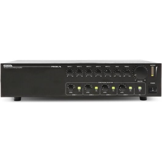 PA AMP240V4 240W Four zones control mixing amplifier