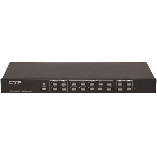 CSC-1600HD Video Scaler with Component and VGA Outputs