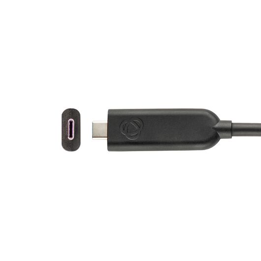 CLS-AOCU32/FF-50  USB Cable, Black, USB Type C Male, 15.2m, Length: 15.2