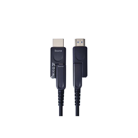 AOC-HDMI-D40C HDMI 2.0 4K60 AOC cable, Type D to D with detachable connectors, classic version, 40m, Length: 40m, 3 image