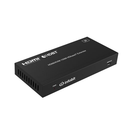 iTrans E150SK HDMI 4K60 over HDBaseT extenders (Tx and Rx), 150m for 1080p, 120m for 4K/60Hz, KVM, 2 image