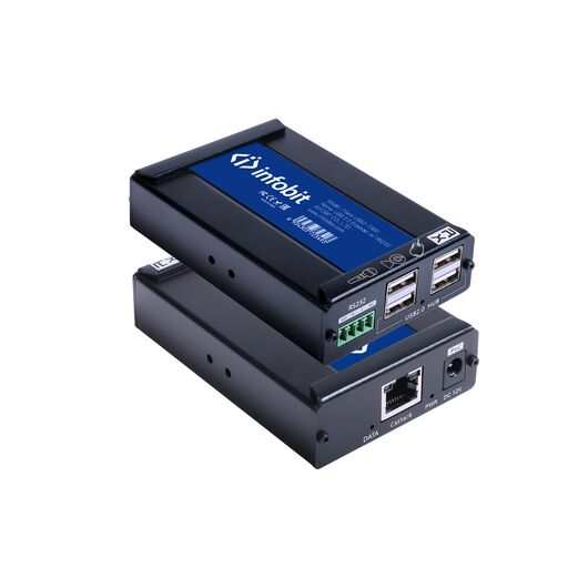 iTrans USB2-TR80 USB2.0 Extender kit, USB 2.0 480Mbps, USB 1.1, 80m, Black, 2 image