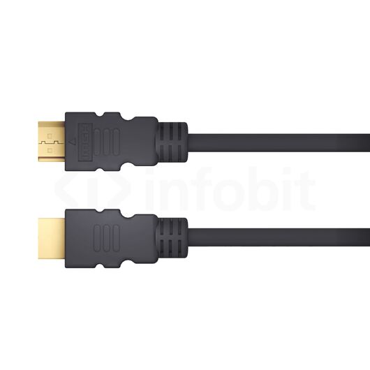 iCable H8K-015 HDMI 2.1 Cable, 1.5m, PVC, HDCP 2.2, ARC, EDID, Length: 1.5m