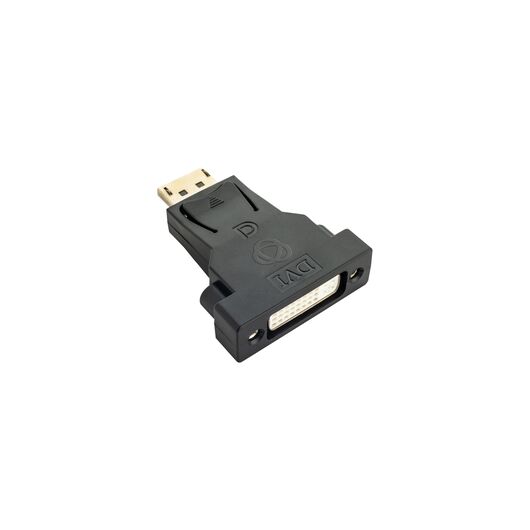 AD-DP/DF Adapter, Display Port Male to DVI Female, Black