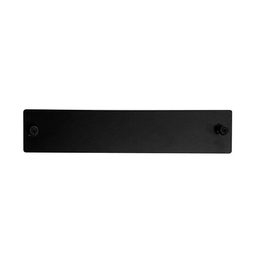 Z4KXSBP Zeevee Rack Mount Filler Plate, 48.3x22.1x13.9cm, Black