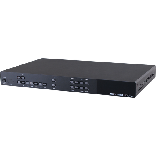 CDPS-UA6H2HFS 4K UHD 6x2 HDMI Matrix with Audio De-embedding (HDCP 2.2 Compliant)