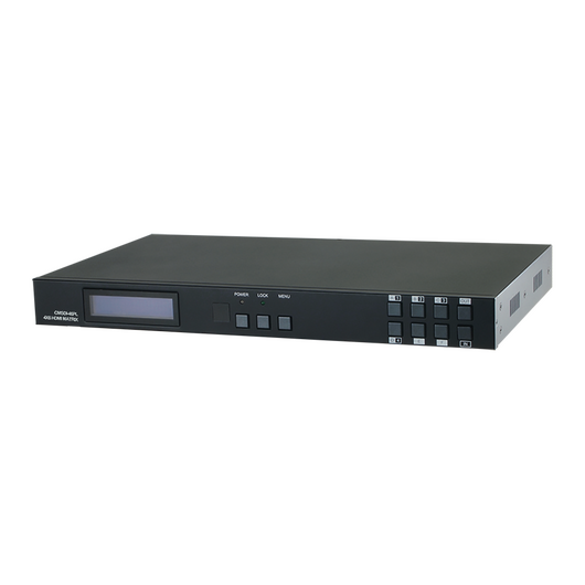 CMSI-46PL 4×6 HDMI over HDMI/HDBaseT Matrix with IR, RS-232 & PoC (PSE)