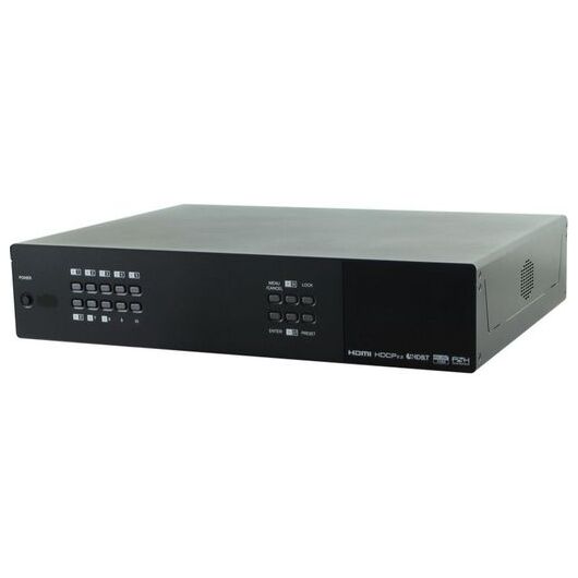 CPLUS-662CVEA 4K60 (4:4:4) 6x8 HDMI/Audio over HDBaseT Matrix with IR, RS-232, PoH (PSE), LAN & OAR