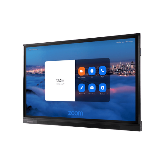AVF-7550 Avocor 4k Interactive Screen Display, Up to 20 Point Touch, 75" Display, LED, Black