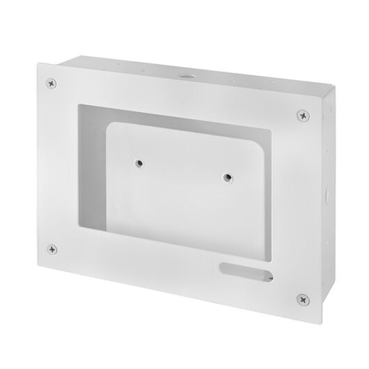 C10-WMP In-Wall Mount, White, Wall Box with Finishing Cover – Hardware, For Touch 10", 2 image