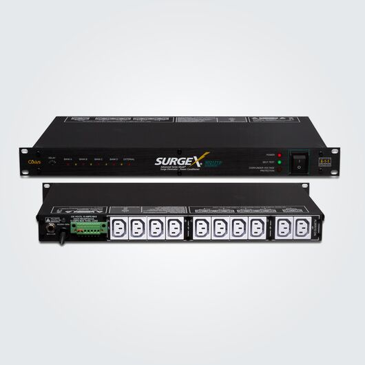 SEQ-1213i Rack-mounted 240V AC power distribution sequencer, 15A, 10 outputs