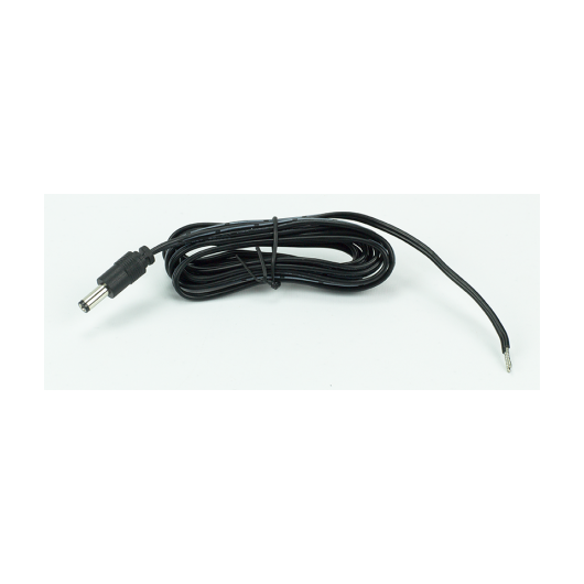 8450333-00 Extra Power Cable, Male to Male, Black, 1.8m