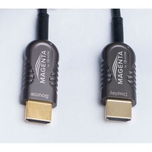 MG-AOC-663-50 HDMI 2.0 Active Optical Cable, HDMI – TypeA, Low Smoke Zero Halogen, Black, 50m, Length: 50, 2 image