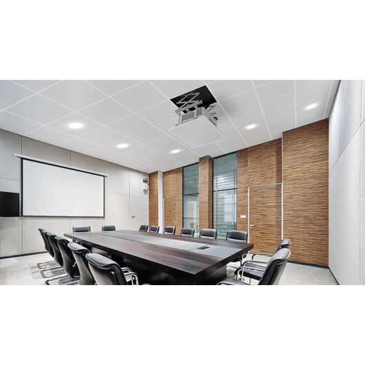 PPL 2100 Projector Lift System, Silver, 15.5 to 97x57.5x55.4cm, 2 image