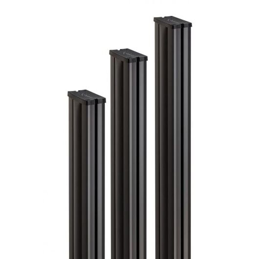 PUC 2920 Connect-It Pole, Black, 200cm, Length: 200