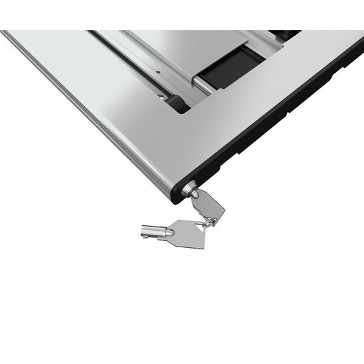 PTS 2010 Universal Tablet Holder, Silver, 31.8x26.1x2.3cm, For iPad/Galaxy Tab/Any Other Tablet with a Minimum Dimension of 236x166x3mm andA Maximum Dimension of 285x186x10mm, 2 image