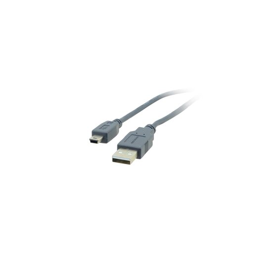 C-USB/Mini5-6 USB-A (M) to USB Mini-B 5-pin (M) 2.0 Cable, 1.8 m, Length: 1.8, 2 image