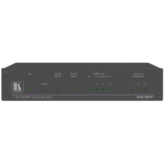 VM-3DT 1:3 4K60 4:2:0 Long-Reach HDBaseT Distribution Amplifier, 2 image