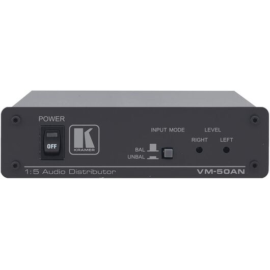 VM-50AN 1:5 Balanced & Unbalanced Stereo Audio Distribution Amplifier, 3 image