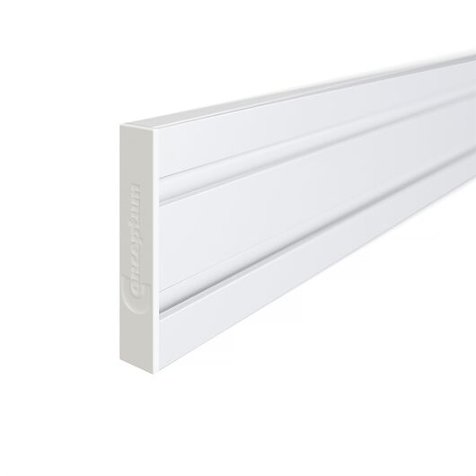 1009000101 Uniform End Cover 01 - Toolbar, W16xL72 mm, pair, white, Colour: White, Number of Pieces: 2, 2 image