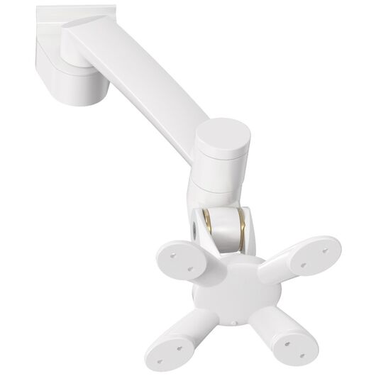 4481011801 Hold Monitor Arm 118 - 1x14 kg, trippel jointed monitor mount, rail mounted, white