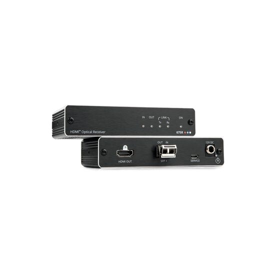 675R/T 4K 4:4:4 HDMI Transmitter/Receiver over Extended-Reach MM/SM Fiber Optic, 2 image