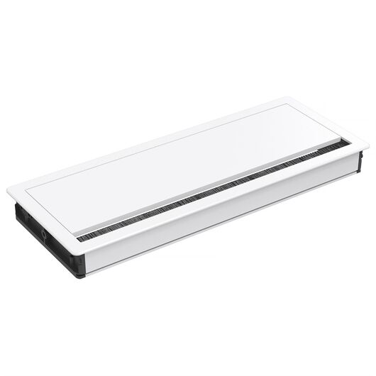 9716000201 Axessline Single Lid - Desk cover, L290 mm, white, Length: 29.4, Height: 2.7, Colour: White