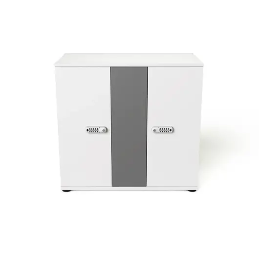 CHRGC-CB-20-EU Static Storage & Charging Station, White/Dark Grey, 14", EU, Plug Type: EU, 3 image